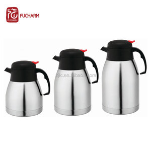 Mejor Vendedor <span class=keywords><strong>Amazon</strong></span> cocina frasco vacío de acero inoxidable cafetera con mango de plástico - Product Image 1