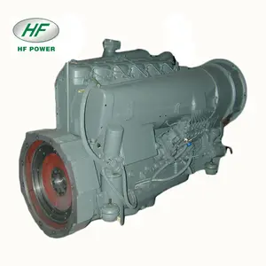 Bf6l913 deutz 913 تبريد الهواء 6 سلندر محرك الديزل التوربيني 160hp