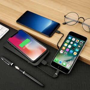CE Rohs <span class=keywords><strong>Smartphone</strong></span> <span class=keywords><strong>Banca</strong></span> di Potere Senza Fili, Caricabatterie Senza Fili, qi Controllo di Qualità 3.0 Senza Fili Del Caricatore - Product Image 2