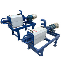 Machine de déshydratation du fumier de volaille, de vache et de porc HaiHua, séparateur solide-liquide, pompe et moteur haute productivité