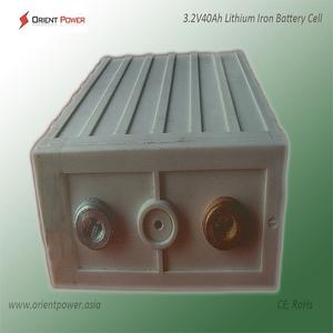 Lfp battery 3.2 Volt battery 40ah lifepo4 cell for electric energy storage ev car - Product Image 1