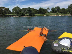 Precio competitivo de agua flotante estera 6x18ft/balsas <span class=keywords><strong>piscina</strong></span>/Lago Estera tamaño/color/logo se puede personalizar - Product Image 4
