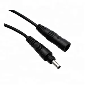 Kabel daya dc 3.0*1.1mm, konektor sudut kanan kinerja tinggi untuk pengisi daya ponsel