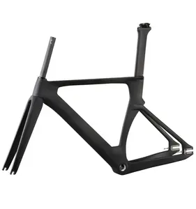 Freies Verschiffen für ICAN Neue Design Carbon Fiber Track Rahmen AC135 Carbon Fahrrad Rahmen