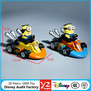 OEM de alta calidad <span class=keywords><strong>Minions</strong></span> juguetes de pvc figura para los niños que juegan, Despicable Me pvc figuras con el Coche plástico - Product Image 5