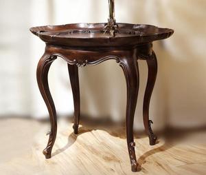 New Design Antique Solid Wood Hand Carved <strong>White</strong> <strong>Small</strong> Coffee <strong>Table</strong> French Style Side <strong>Table</strong> for Living Room BF05-151103-18 - Product Image 2