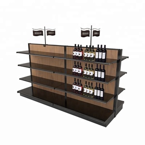 LUX Customized Bakery Display Fixture Design <b>Wooden</b> Bread Display <b>Shelves</b> - Product Image 3