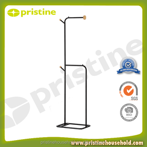 Vente en gros de porte-manteaux sur pied en métal de qualité, design moderne, fabrication taïwanaise, vente directe du fabricant - Product Image 3