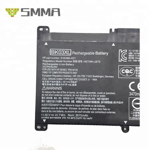 Batería para portátil 11,55 V 41.7Wh <span class=keywords><strong>BK03XL</strong></span> para modelos HP Pavilion X360 en stock - Product Image 3