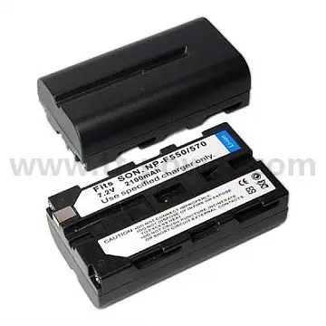Battery Replacement 7.2V 2100mAh Rechargeable Lithium Ion Batteries Replacement Digital Camera Battery For Sony NP-F970 NP-F750 NP-F550 NP-F960