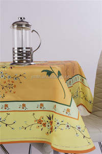 100% <span class=keywords><strong>tovaglia</strong></span> da cucina francese lavabile in poliestere <span class=keywords><strong>per</strong></span> tutti i giorni <span class=keywords><strong>per</strong></span> cene, picnic estivi e all'aperto-60x104" - Product Image 2