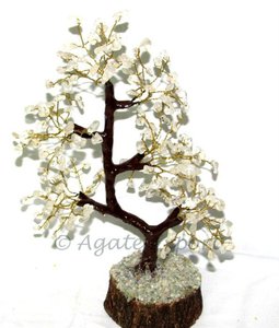 คริสตัลควอตซ์ต้นไม้หินอาเกตเกล็ดหินอัญมณีเกล็ดเกล็ดหินสไตล์ศาสนาสินค้าส่งออก - Product Image 1