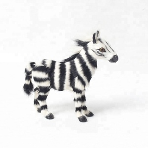 Miglior Prezzo Promozionale Artigianato In Piedi di Plastica Zebra Giocattolo - Product Image 4