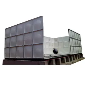 modular panel smc grp frp water storage tank