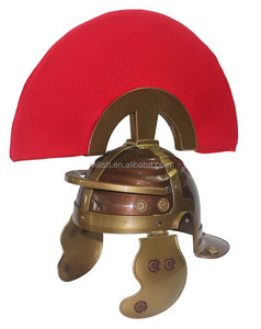 MHH110 Armadura Medieval Juguete Estilo Rayas Casco de <span class=keywords><strong>Centurión</strong></span> Romano Hecho de Paja de Plástico - Product Image 1