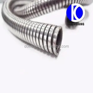 1/2" interlock type metal flexible conduit electrical conduit types