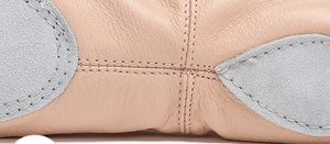 7000039 Hersteller Großhandel Tanz schuhe Leder Split Sole Balletts chuhe - Product Image 4