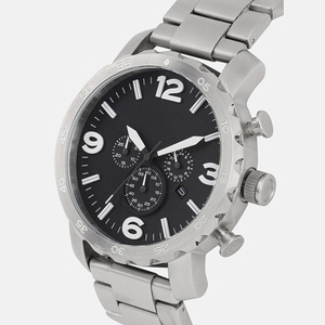 Reloj de cuarzo negro con etiquetas para <span class=keywords><strong>hombre</strong></span>, reloj masculino de pulsera, a la moda - Product Image 2