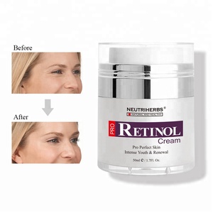 Özel etiket çin pürüzsüz ince çizgiler kollajen üretimi <span class=keywords><strong>Retinol</strong></span> organik krem yüz - Product Image 4