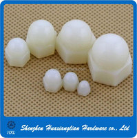 Tuerca de tapa decorativa de plástico de nailon de proveedor Chino de Alibaba