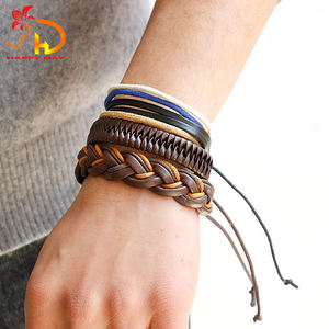 China verkauf spezielle design schöne leder <span class=keywords><strong>hand</strong></span> <span class=keywords><strong>band</strong></span> - Product Image 2