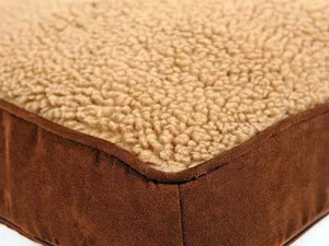 Pet Sofa Bed Brown For Large Dogs Removable Covers Easy clean Outdoor Extra Thick