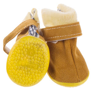 थोक निर्माता फैशन पु चमड़े पालतू कुत्ते के जूते - Product Image 2