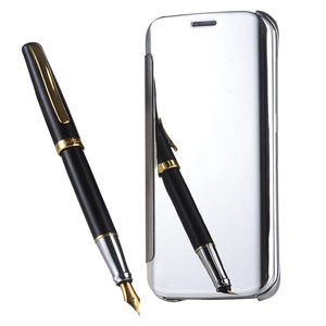 Lusso New Make Up Specchio Telefono <span class=keywords><strong>Cellulare</strong></span> Custodia in pelle della copertura di vibrazione per <span class=keywords><strong>samsung</strong></span> galaxy s8 s8plus - Product Image 1