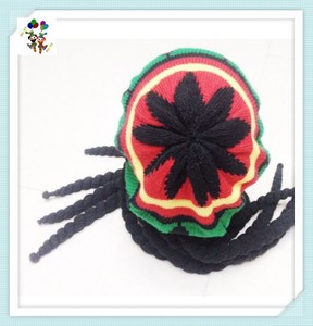 Chapeaux de fête amusants avec Dreadlocks, OEM, Rasta, Rasta, rastafarien, HPC-0205 - Product Image 5