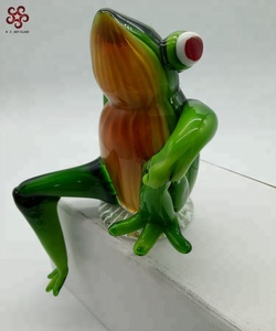 Sculpture d'animaux en <span class=keywords><strong>verre</strong></span> de Murano soufflé à la main Décoration de Noël - Product Image 2