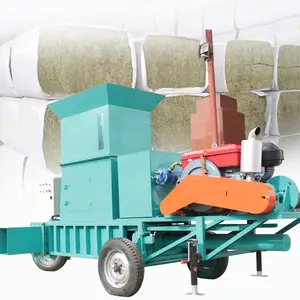 Tự-powered vuông hay baler Văn Phòng Phẩm baler Thông rơm bale cho bán