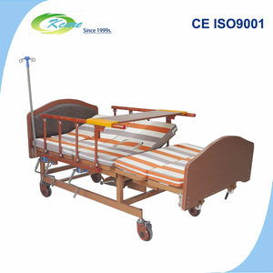 CE approuvé multifonction manuel 4 manivelles lit de soins à <span class=keywords><strong>domicile</strong></span> pour <span class=keywords><strong>personnes</strong></span> âgées - Product Image 6