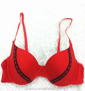 latest design bra open girls red bra set sexy underwear