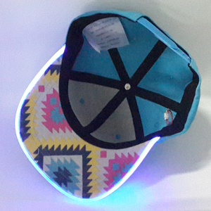 Mũ Lưỡi Trai Vành Phẳng Có Đèn Led Mũ Hàng Hóa Buổi Hòa Nhạc Câu Lạc Bộ Buổi Tối Phát Quang Thời Gian Dài Mũ Hip Hop Họa Tiết Bảng Chữ Cái Tùy Chỉnh - Product Image 5