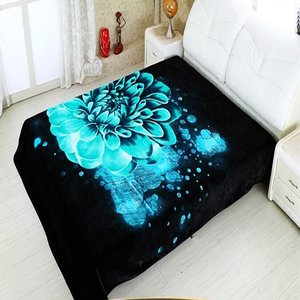 100% polyester gaufré super doux très bon marché couvertures de vison coréen en gros - Product Image 1