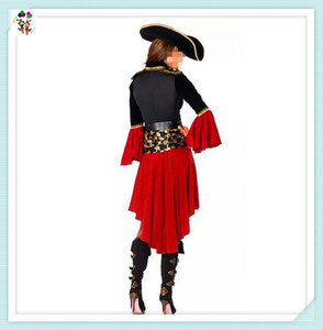 Costumi <span class=keywords><strong>da</strong></span> festa di Halloween fantasia <span class=keywords><strong>pirata</strong></span> <span class=keywords><strong>da</strong></span> <span class=keywords><strong>donna</strong></span> adulta HPC-3155 - Product Image 4