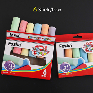 <span class=keywords><strong>Craie</strong></span> géante colorée sans poussière pour <span class=keywords><strong>tableau</strong></span> <span class=keywords><strong>noir</strong></span> d'école pour enfants Foska, vente chaude - Product Image 4