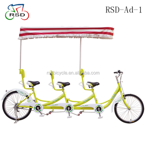 China wholesale products 3 man <span class=keywords><strong>tandem</strong></span> bike, fashion style beach bike for 3 people, low price ce lying <span class=keywords><strong>tandem</strong></span> bike for sale - Product Image 6