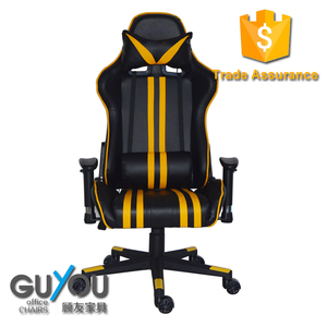 Modern fashion Hot Sale with neck collar Pillow and Pillow waist <span class=keywords><strong>Gaming</strong></span> Computer Desk Chair - Product Image 5