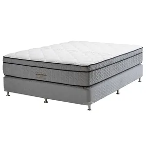 Best Brands Europa Luxury Home Furniture Nano/Micro Pocket Spring 3D Memory Foam Italian Mattress Of Latex And Camilla