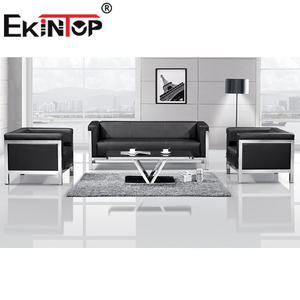 Ekintop importación nuevo modelo <span class=keywords><strong>italiano</strong></span> de lujo último en forma de l diseños modernos esquina de la Oficina Ejecutiva de sofá de cuero conjunto - Product Image 2
