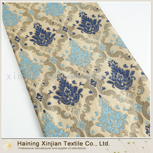 Tissu de tapisserie pour meubles, bleu et blanc, livraison directe depuis l'usine, pour tapisserie - Product Image 4