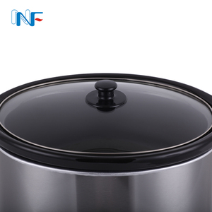 Multi-utiliser programmable pot pots et mijoteuses 6 quart Brossé Acier Compte À Rebours Mijoteuse avec Cuisinière-Sûr Marmite - Product Image 3