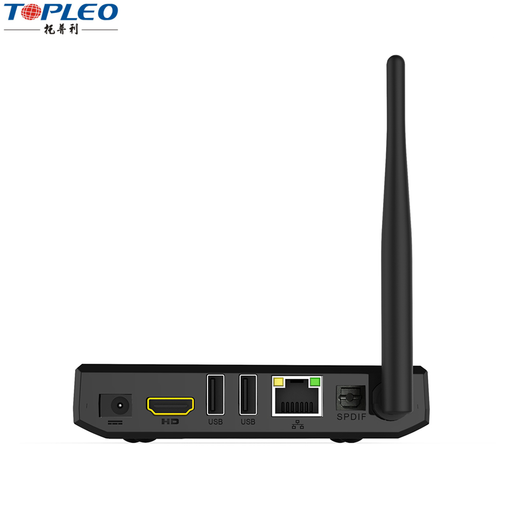 2017 Profesional S905X kodi android tv box 2 gb ram con usb 2.0 y set top box de control remoto