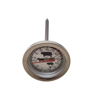 Bimetall <span class=keywords><strong>thermometer</strong></span> mit Edelstahl zifferblatt Analoges Ofen fleisch <span class=keywords><strong>thermometer</strong></span> - Product Image 1