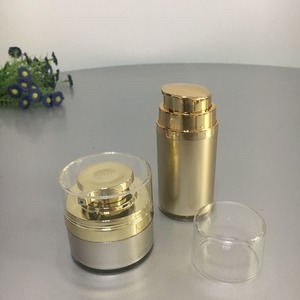 30 gam sang trọng bơm không có không khí mỹ phẩm <span class=keywords><strong>jar</strong></span> và chai cho <span class=keywords><strong>shark</strong></span> chất - Product Image 5