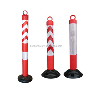 Con la primavera di base di plastica in acciaio inox divisione blocchi stradali/strada barriera di sicurezza/sistema di parcheggio auto
