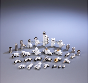 AKS khác nhau diam một cảm ứng PK Công Đoàn Ba nhựa ống khí nén phụ kiện năm cách PK đẩy phù hợp với kết nối - Product Image 3