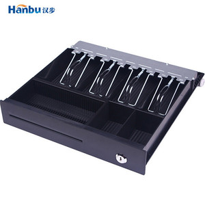 Cajas Registradoras con 5 Compartimentos para Billetes y 5 para Monedas, RJ11, Metal de Alta Calidad, Caja Registradora Electrónica POS - Product Image 6