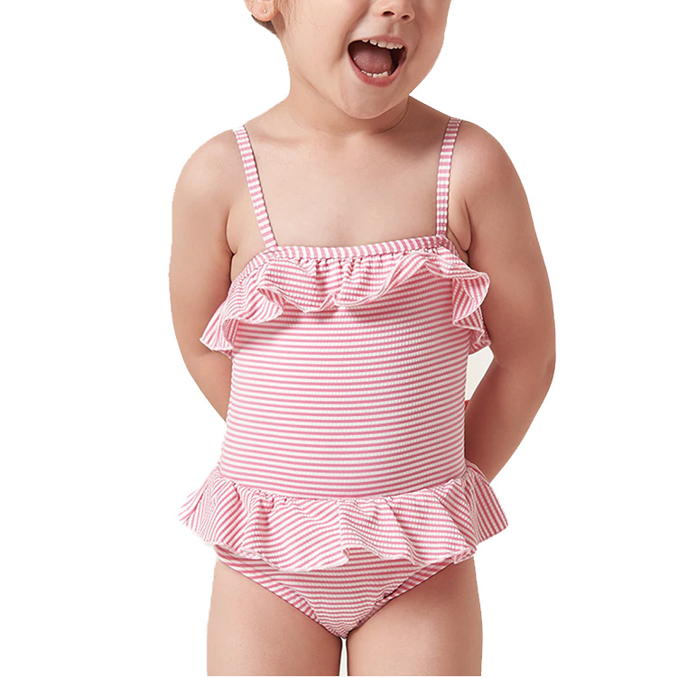 Новый дизайн от производителя, милый купальник для маленьких девочек от частного бренда